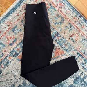 lululemon athletica Black Leggings- Glow Up Tight 25”